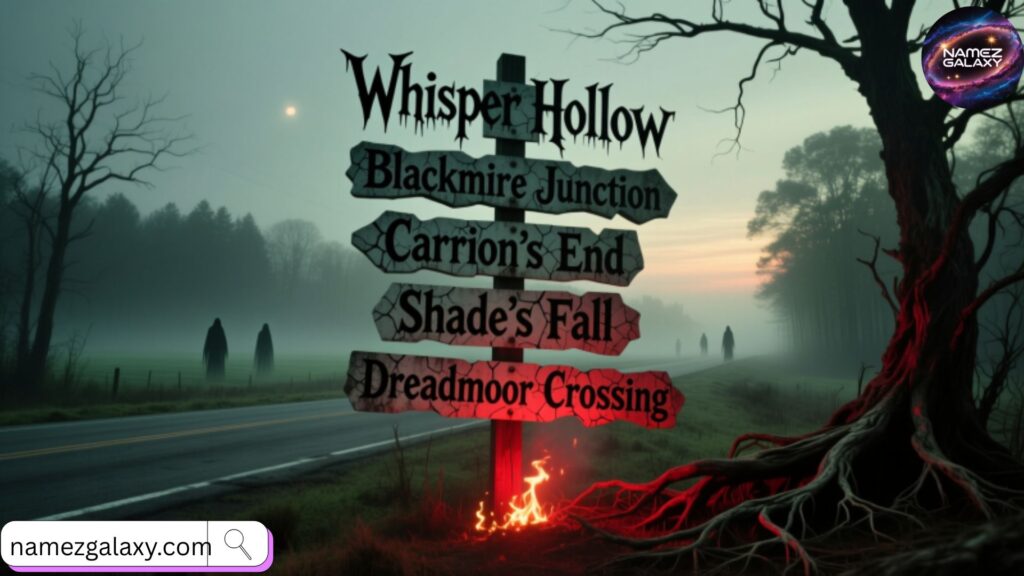 Additional Creepy Town Names