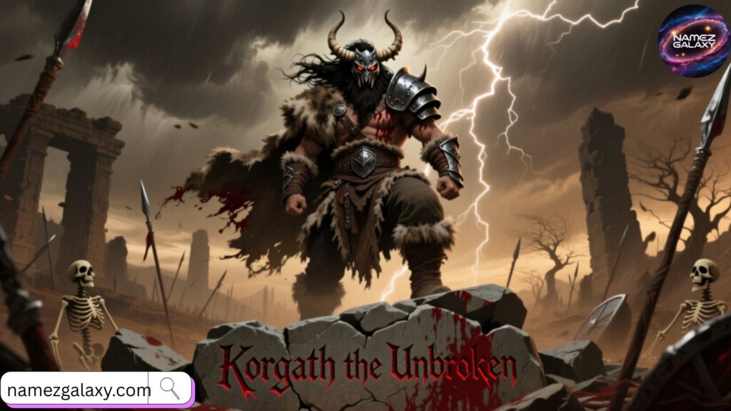 Barbarian Names Reflecting Their Warlike Nature