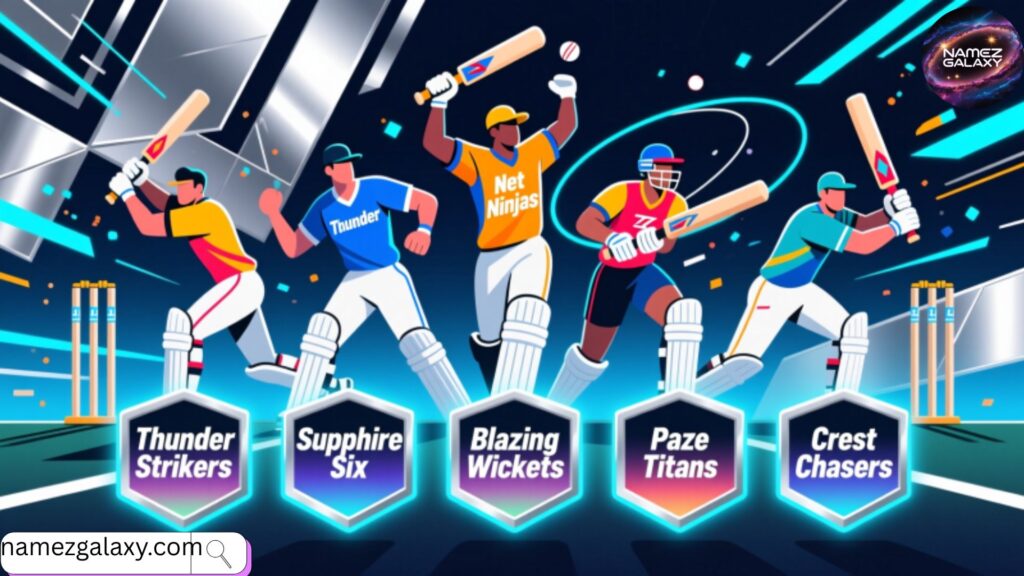 Catchy Cricket Team Names 