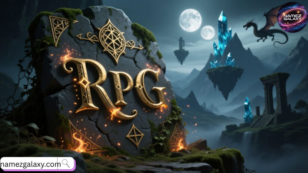 Cool Gaming Names for Fantasy and RPG Games