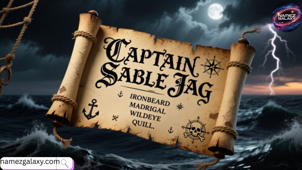 Cool Pirate Namesย