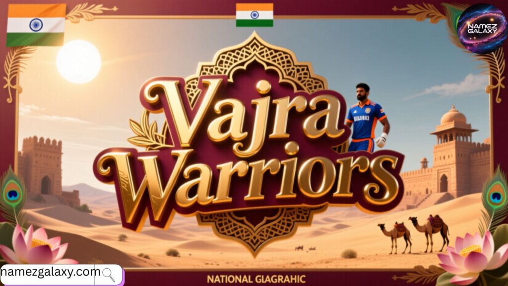 Cricket Team Names Inspired by India 