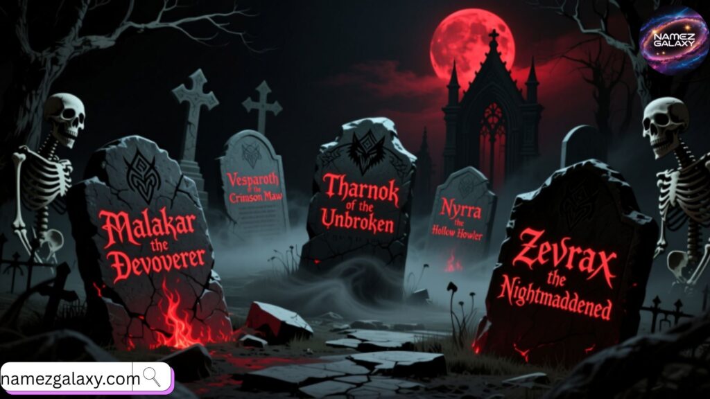 Deadly Werewolf Names