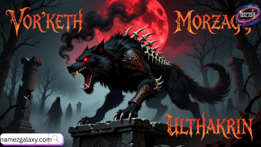 Demonic Werewolf Names