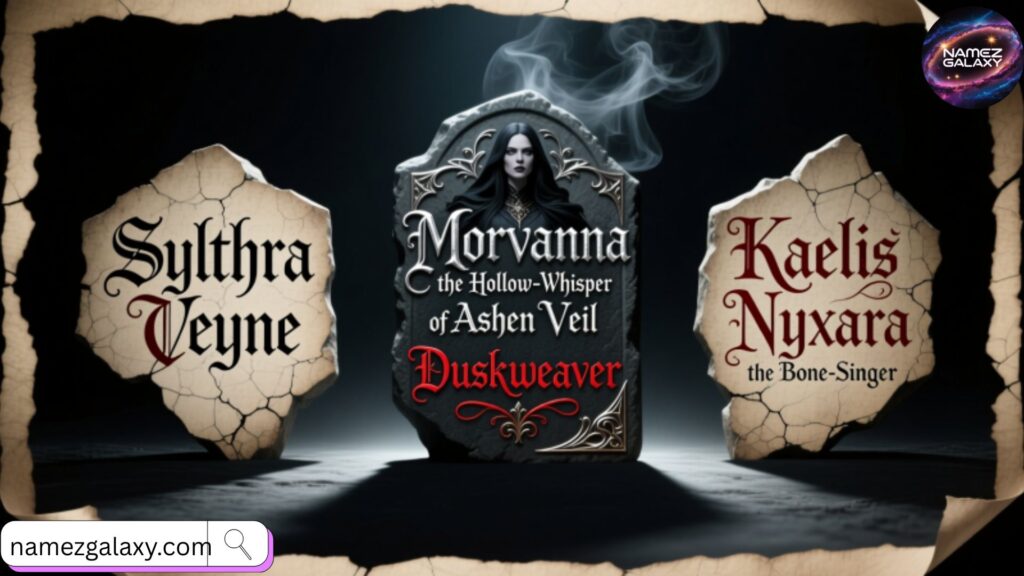 Evocative Female Necromancer Names