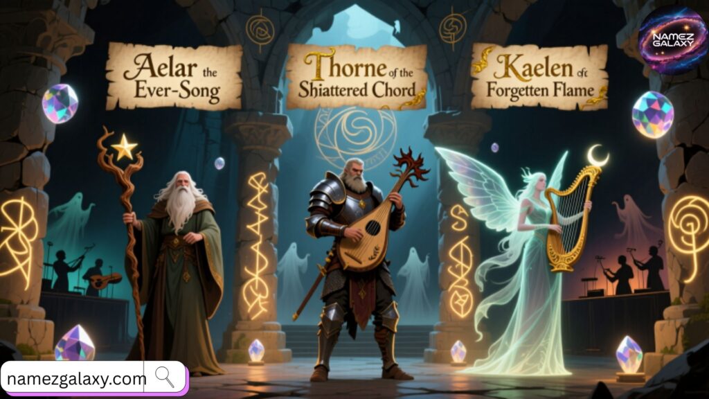 Famous Bards and their Name Origins