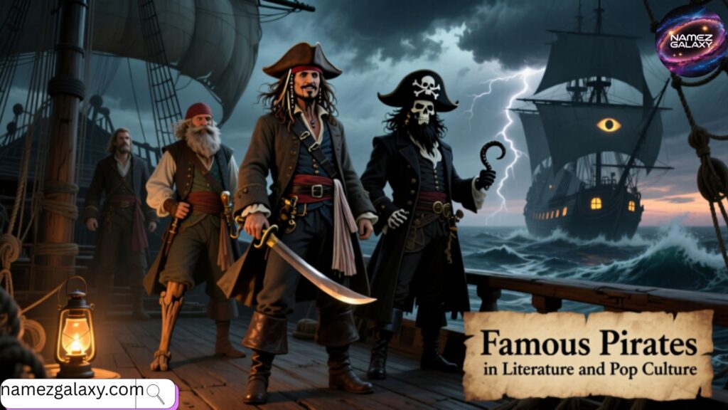 Famous Pirates in Literature and Pop Cultureย