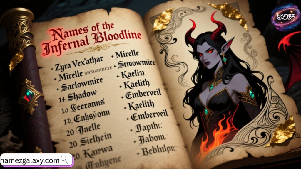Female Tiefling Names 