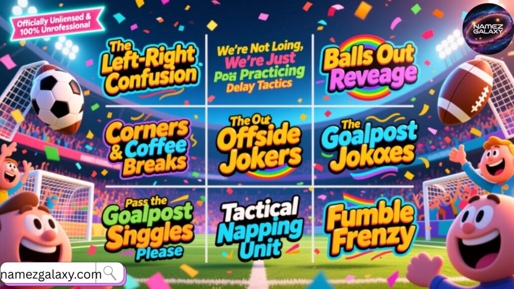 Funny Football Team Names That Make Everyone Laugh 