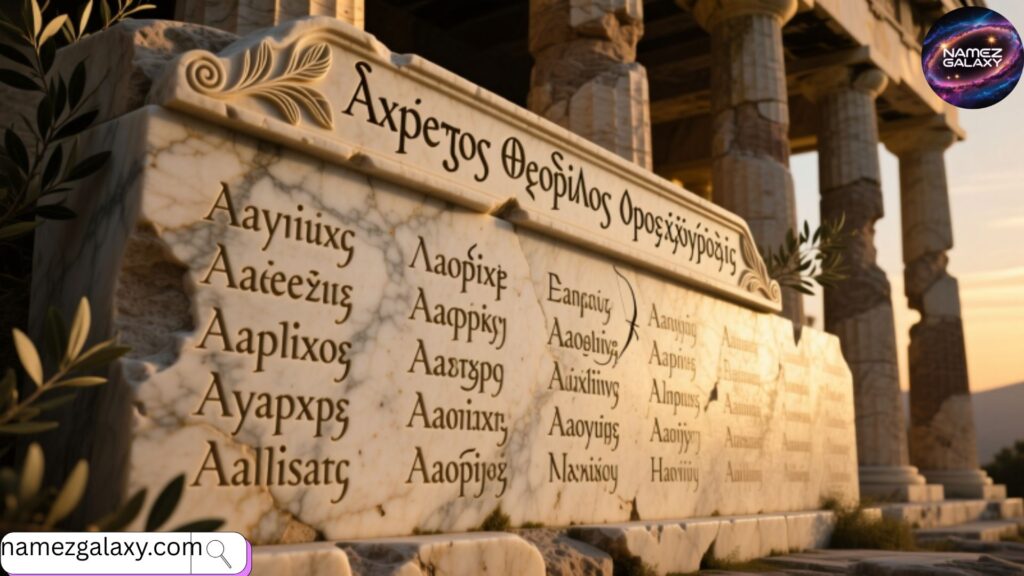 Greek Inspired Archer Names