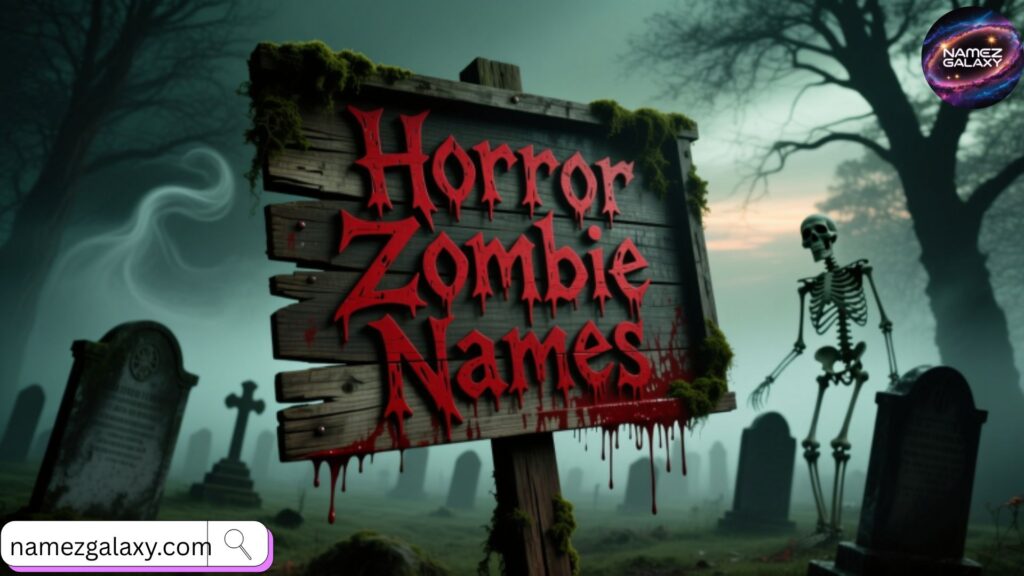 Horror Zombie Names