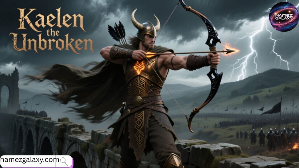 Male Archer Names for Bold Fighters