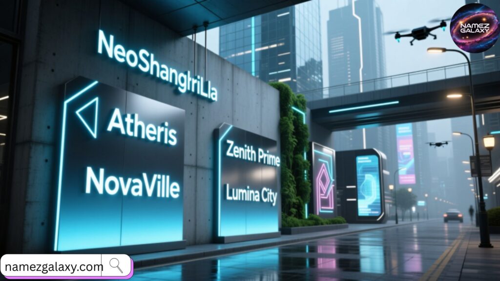 Modern City Names for Urban Settings