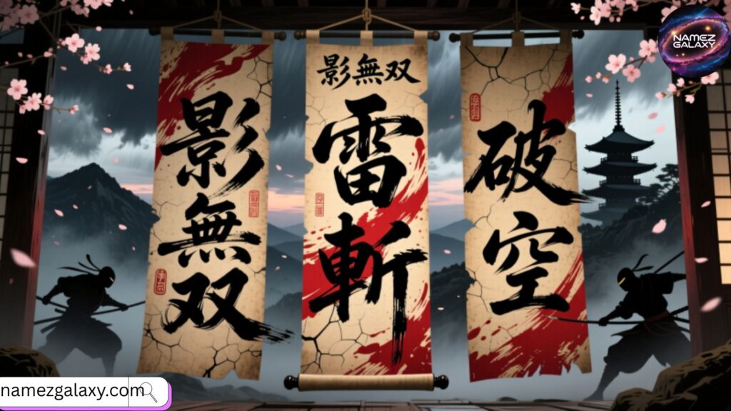 Powerful Ninja Names for Warriors