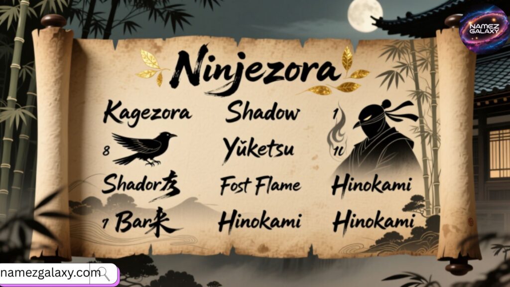 Rare Ninja Names for Your Next Fiction