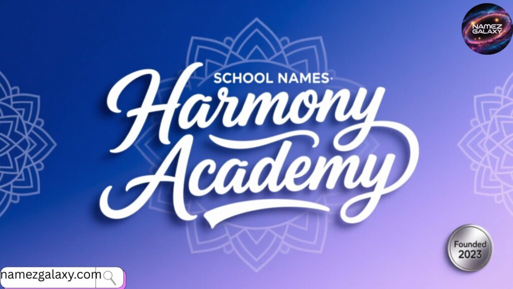 Thematic School Namesย