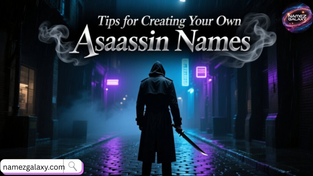 Tips for Creating Your Own Assassin Names