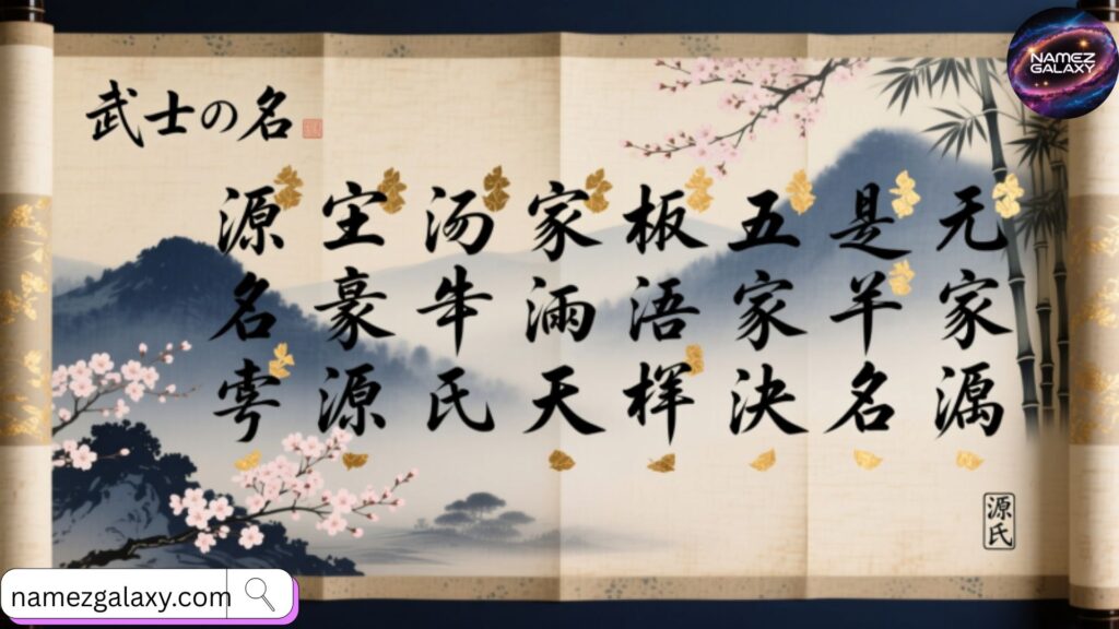 Traditional Japanese Samurai Names