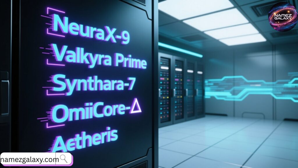 Ultramodern Robot Names