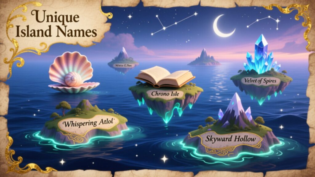 Unique Island Namesย
