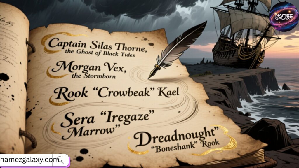 Unique Pirate Names for Adventure Stories