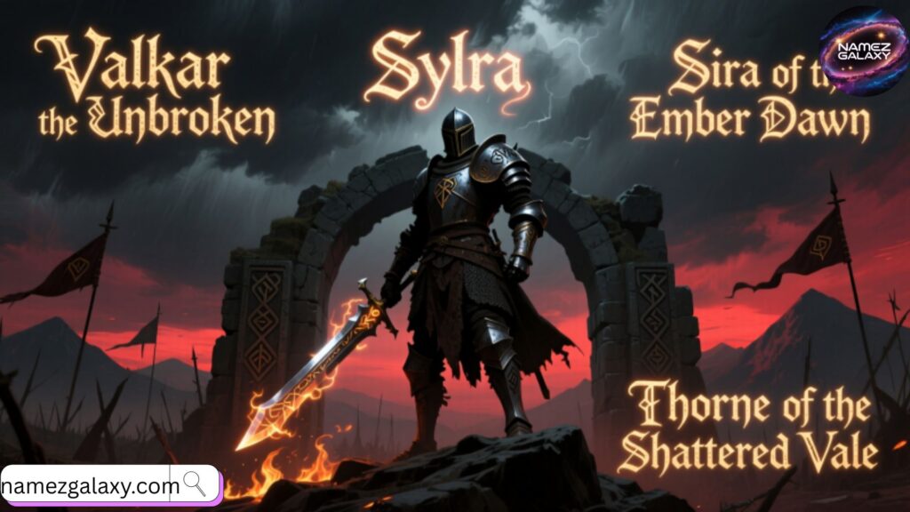 Unique Warrior Names