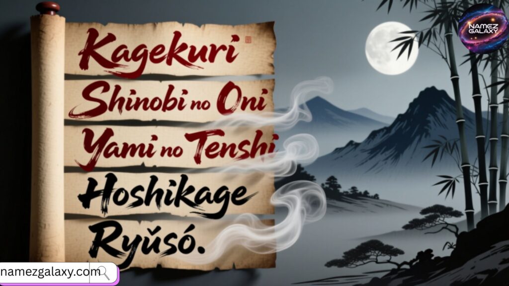 Warrior-Themed Ninja Names