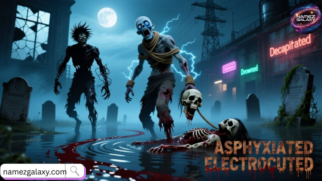 Zombie Names Based on Cause of Death