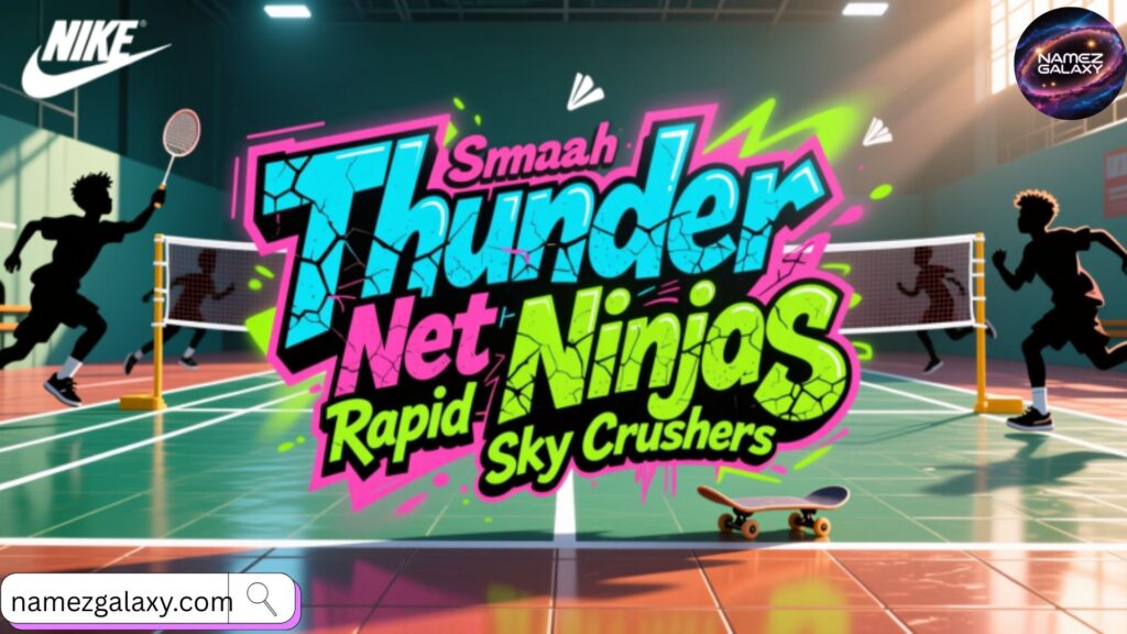 Badminton Team Names for Boys