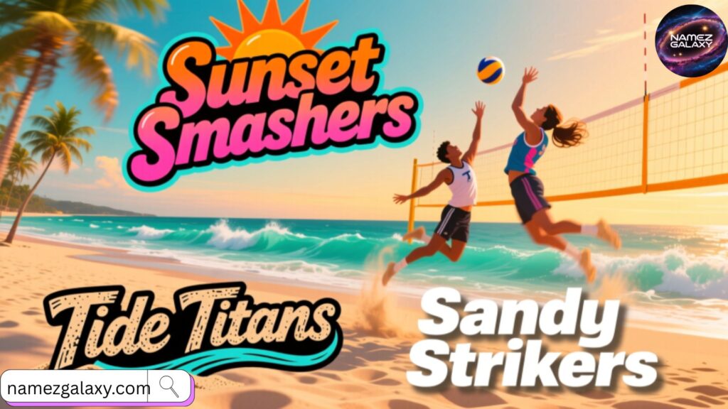 Beach Volleyball Team Names