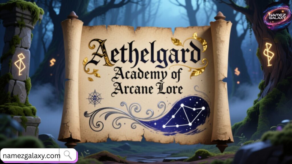 Best Fantasy School Names Ideas