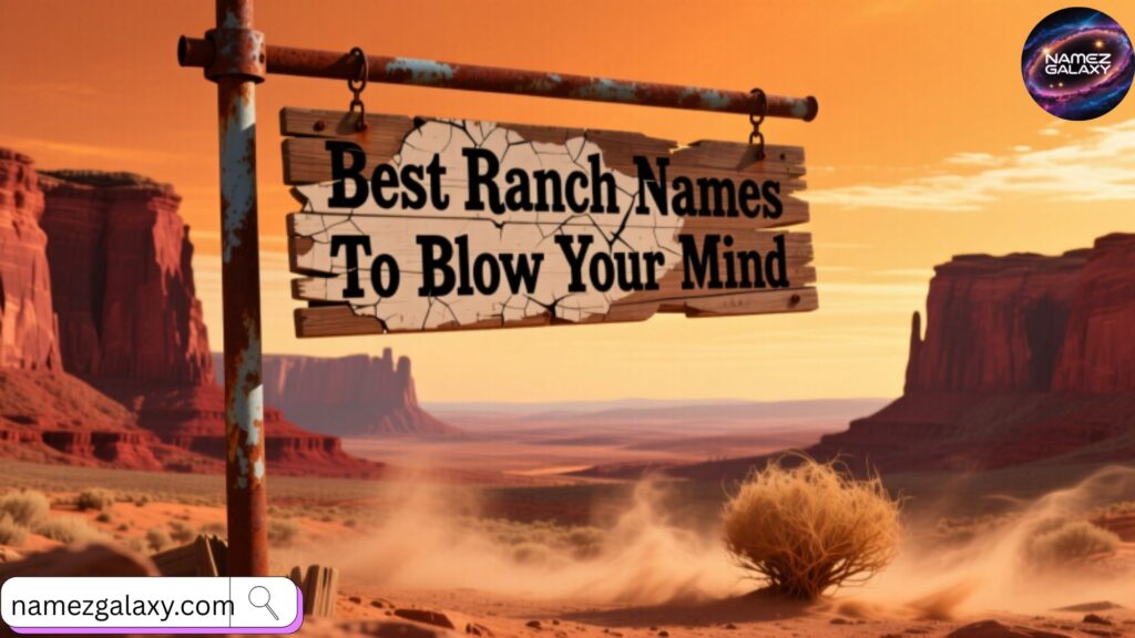Best Ranch Names To Blow Your Mind 