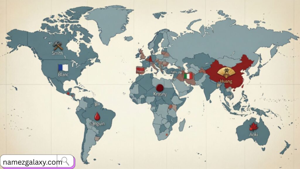 Blood-Related Last Names From Around the World