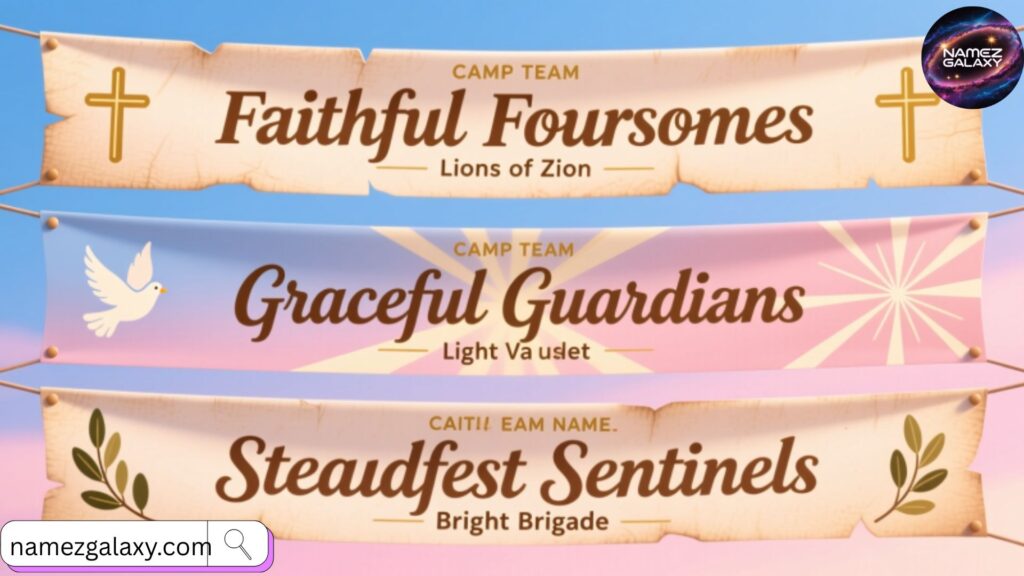 Christian Team Names for Camp