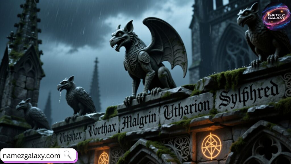 Classic Gargoyle Names Inspired by Medieval Legends