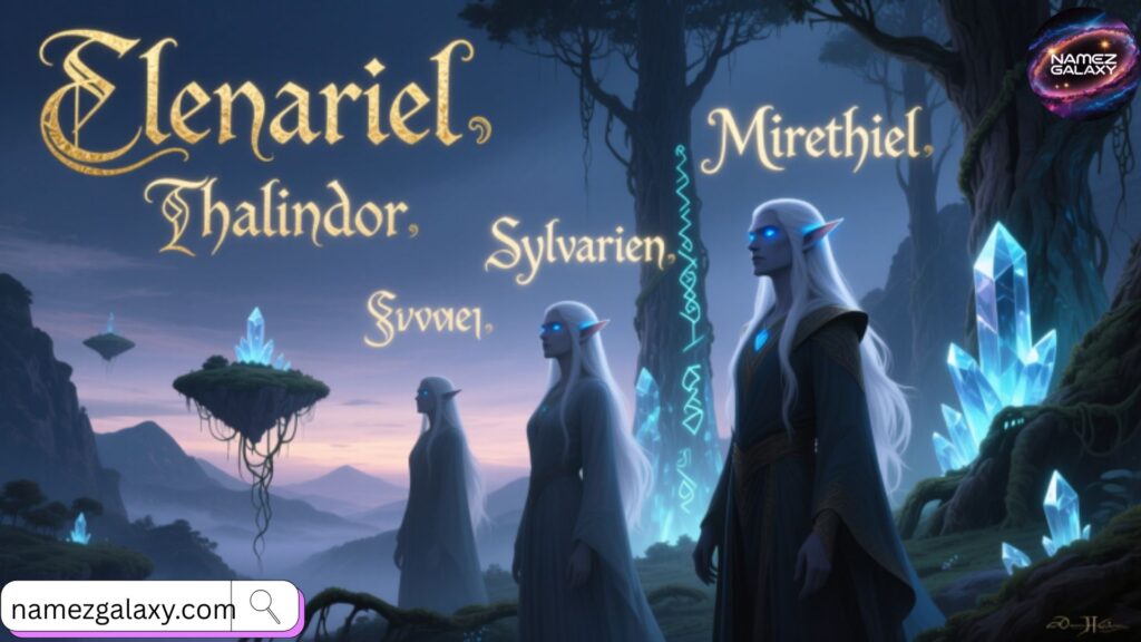 Common Theme Among High Elf Names