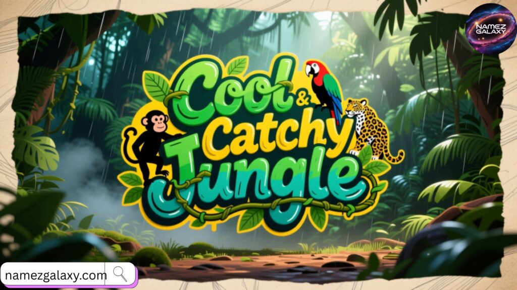 Cool & Catchy Jungle Names