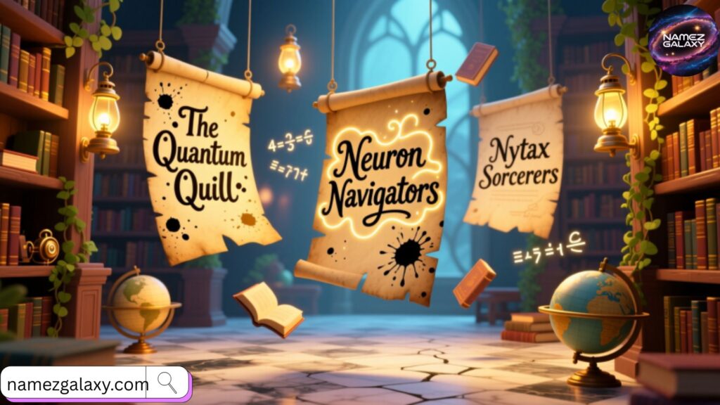 Creative and Unique Study Group Names