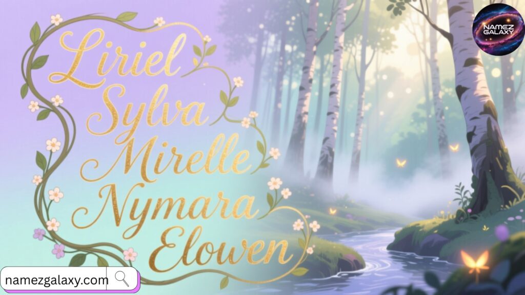 Cute and Aesthetic Nymph Names