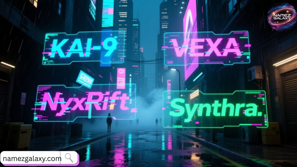 Cyberpunk Names from Popular Media