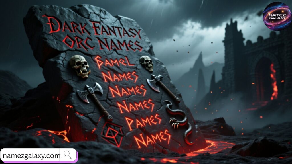 Dark Fantasy Orc Names 