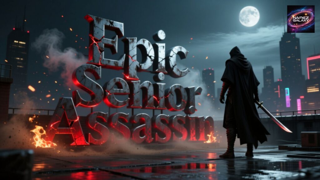 Epic Senior Assassin Game Names