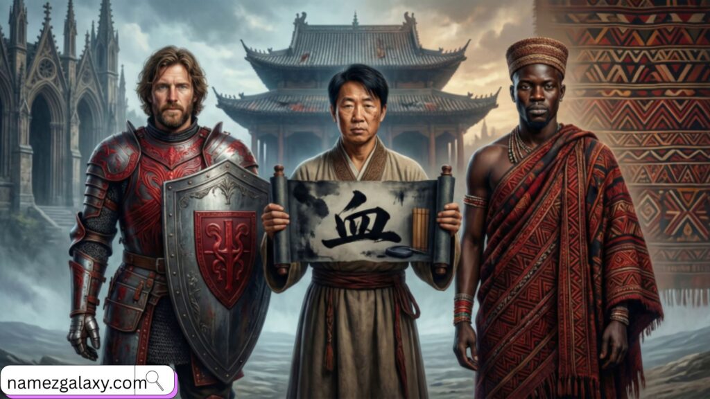 European, Asian, and African Last Names That Mean Blood