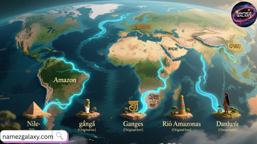 Famous Rivers and Their Name Origins