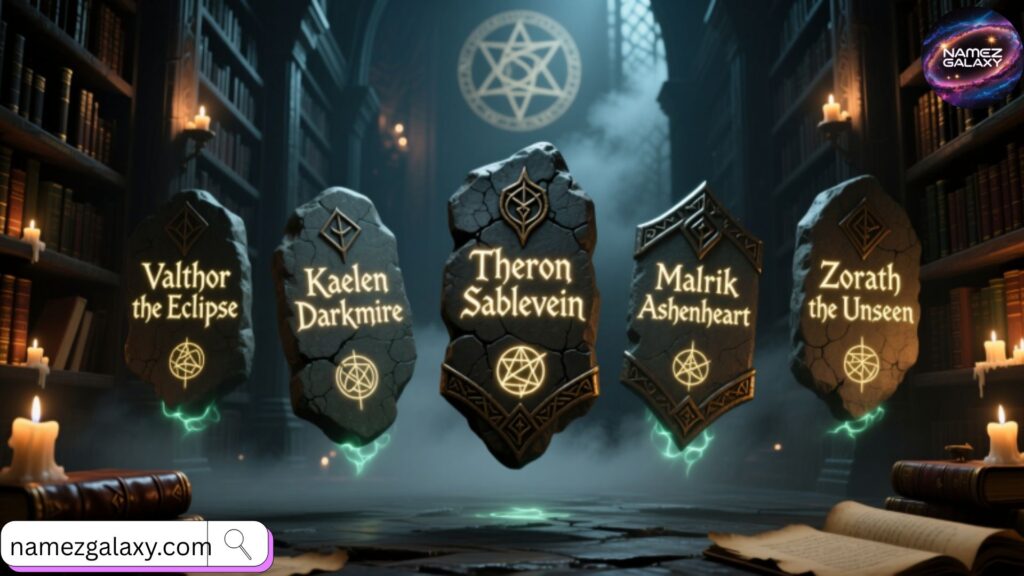 Famous Warlock Names for Male Characters