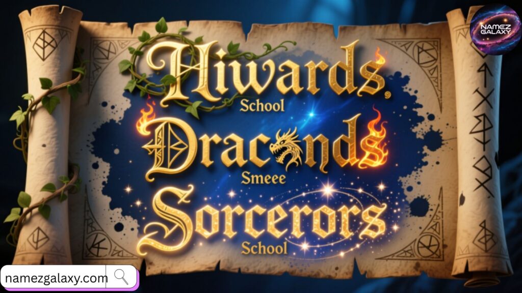 Fantasy School Names for Wizards and Sorcerers