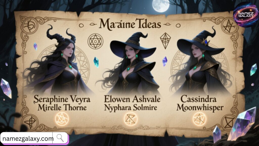 Female Warlock Name Ideas