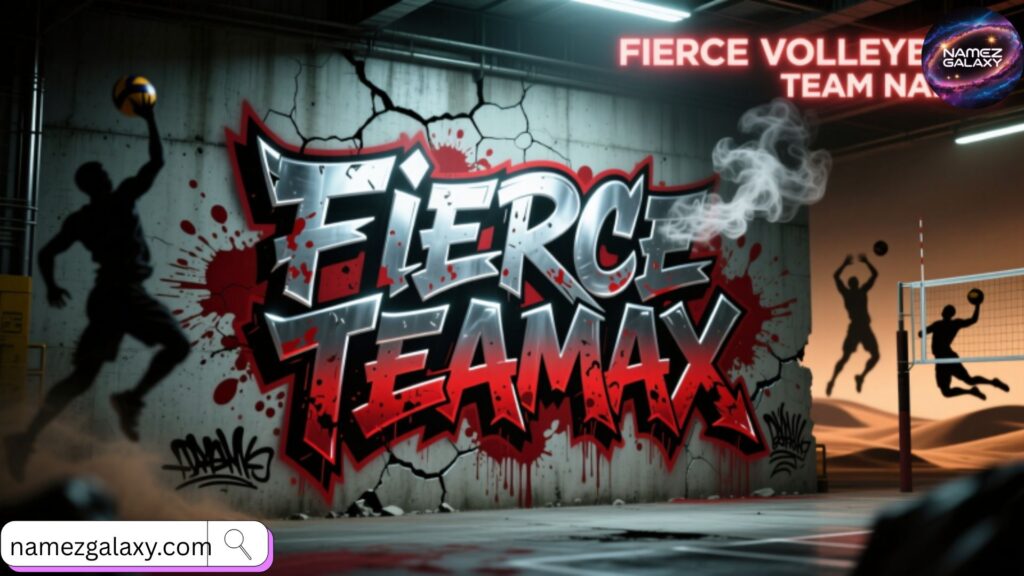 Fierce Volleyball Team Names