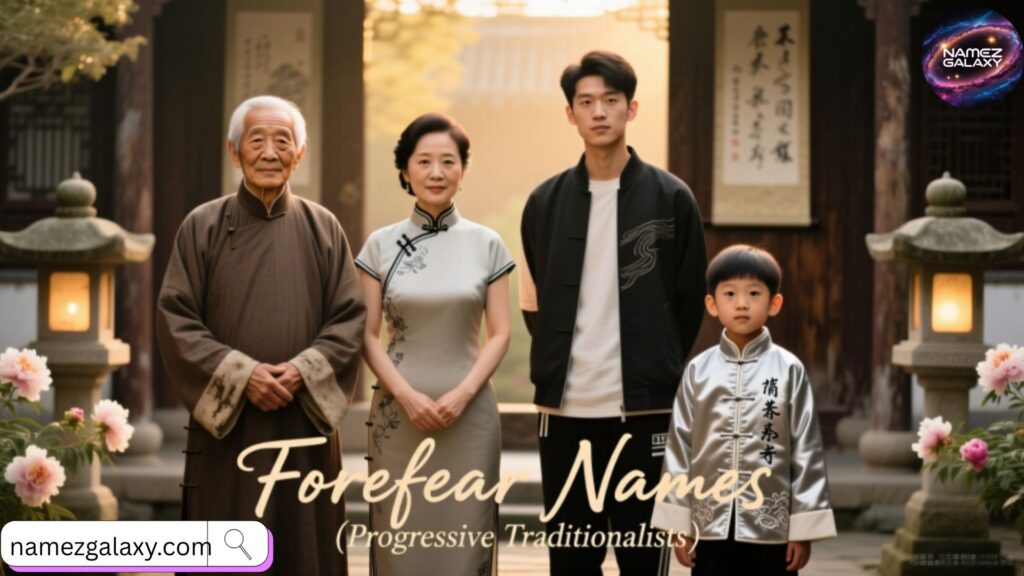 Forebear Names (Progressive Traditionalists) 