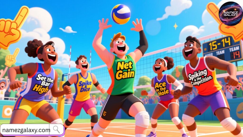 Funny Volleyball Team Names